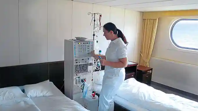 dialyse aan boord